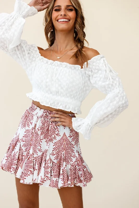 Daily Deals Taryn Bardot Top White