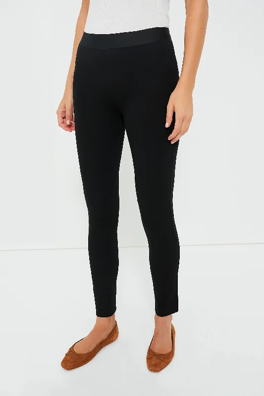 Savings Event Black Ponte Layering Pant 3
