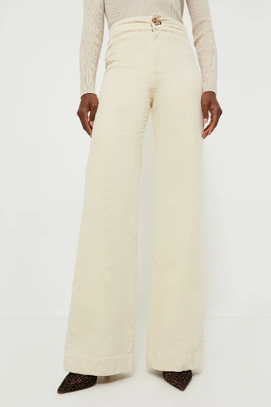 Amazing Deals Bone Brighton Corduroy Pant