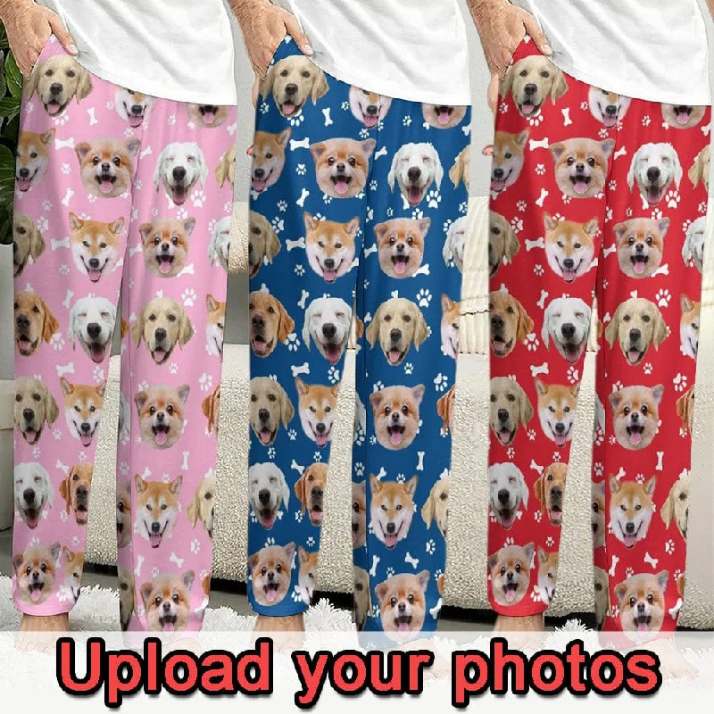Price Slash 【Flash Sale】Custom Dog Face Slumber Party Unisex Long Pajama Pants Best Christmas Gifts for Pet Lovers Price Slash 【Flash Sale】Custom Dog Face Slumber Party Unisex Long Pajama Pants Best Christmas Gifts for Pet Lovers