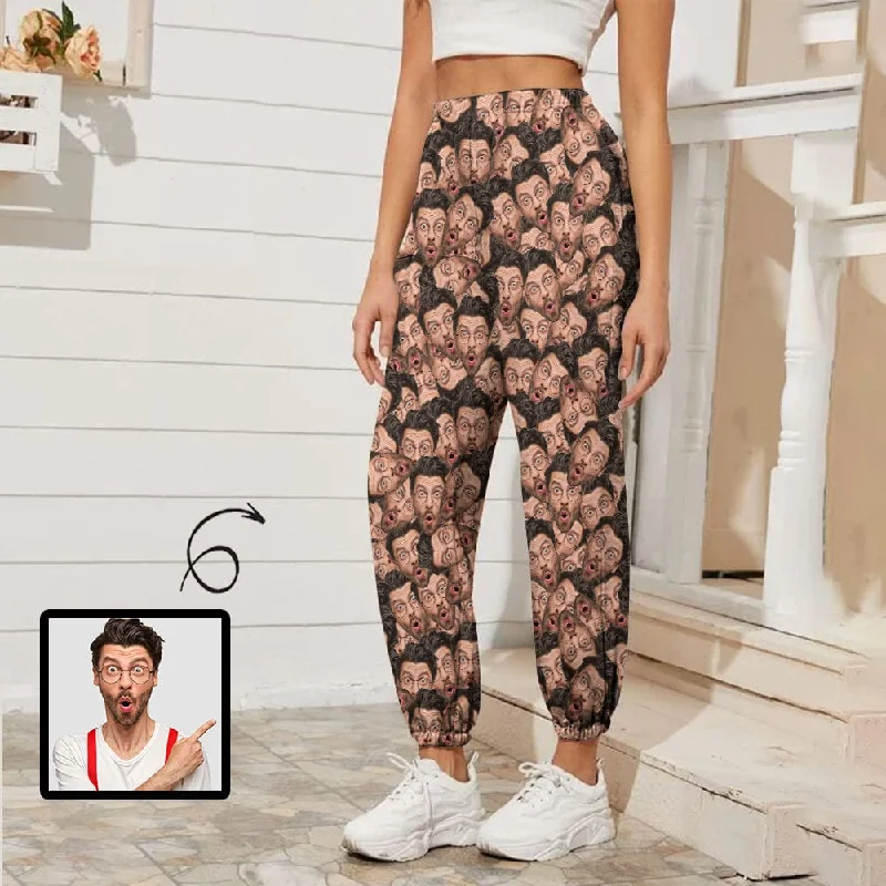The Best Prices Custom Seamless Face Women's with Pockets Elastic Waist Jogger Workout Sport Gym Pants Casual Trousers The Best Prices Custom Seamless Face Women's with Pockets Elastic Waist Jogger Workout Sport Gym Pants Casual Trousers