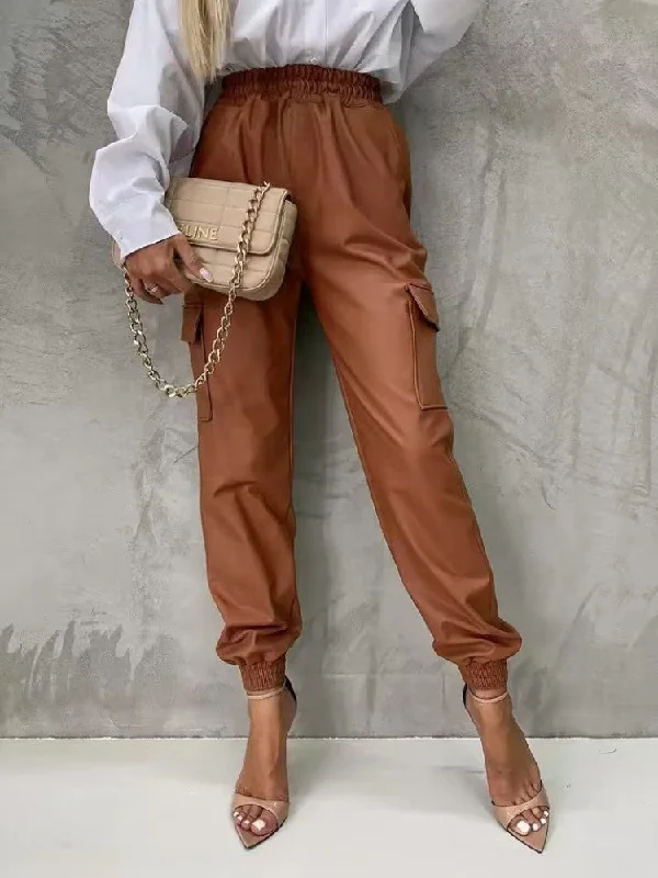 Limited Edition Duffel Bag Ankle-tied Elastic Waist Pants