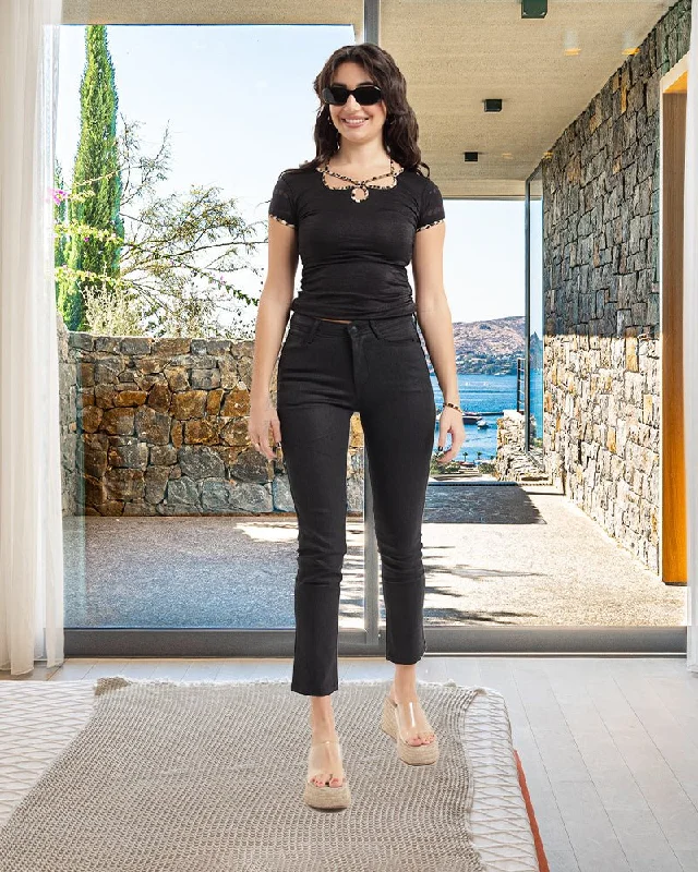 Fantastic Offers Ladies High Waist Mom Fit Jeans