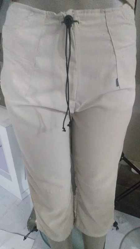 Closeout Ladies Stone Pocket Capri Pants