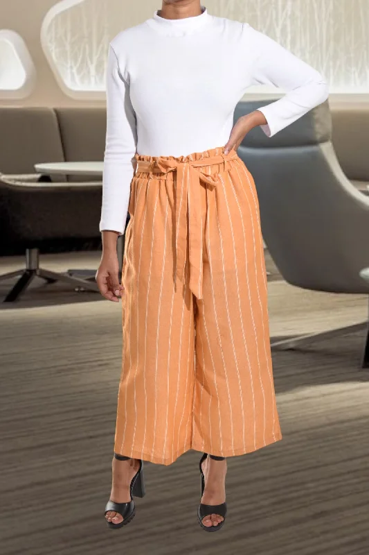 Price Rollback Mustard 3/4 Palazzo Pants