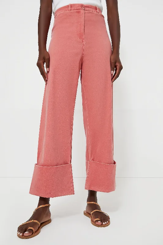 Year-End Sale Nantucket Red Stretch Twill Florence Pants