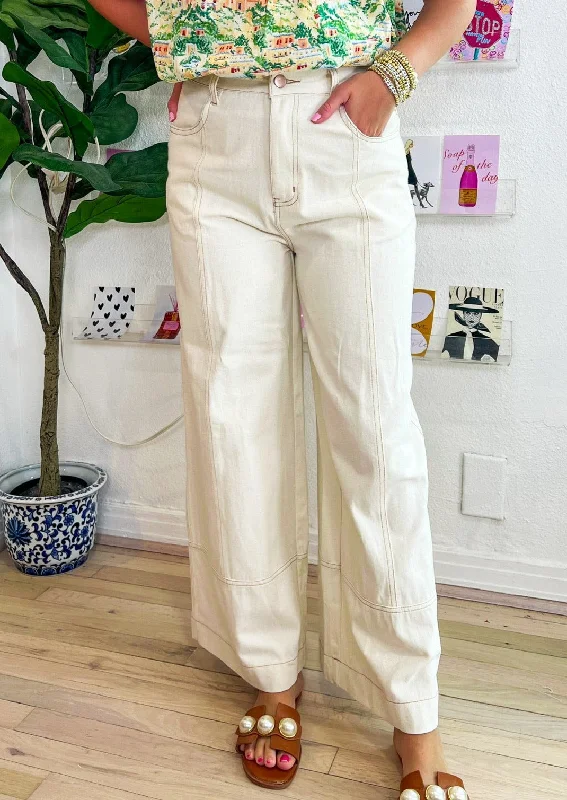 Super Deal Sweet Dreams Pants - Ivory