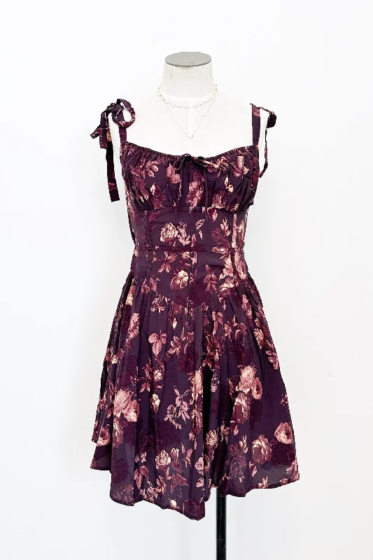 YEAR-End Clearance Fall Romance Mini Dress