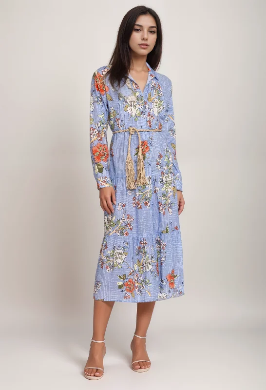 Today’s Deal Johnny Was Mosaic Tiered Wanderer Dress R32124 Boho Chic