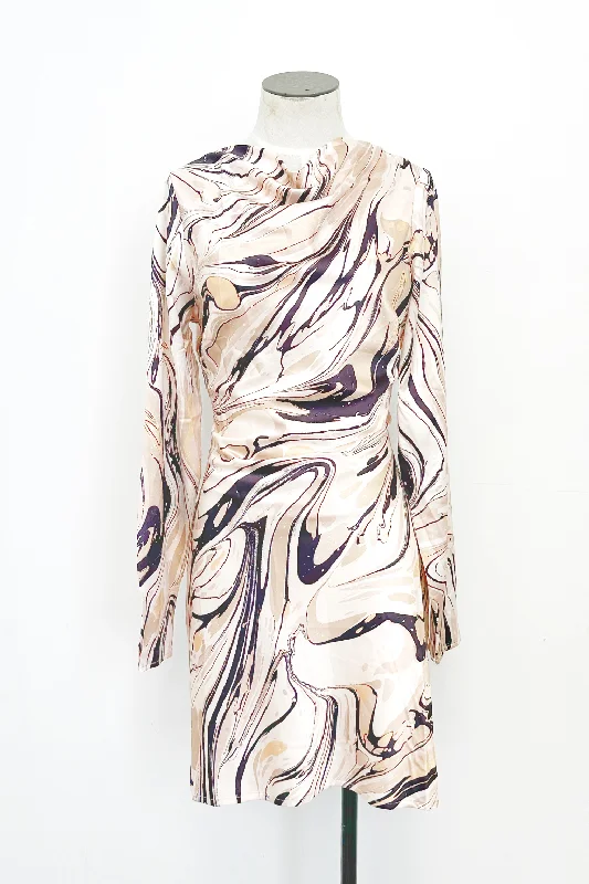 Can't Be Beat Opulence Long Sleeve Mini Dress