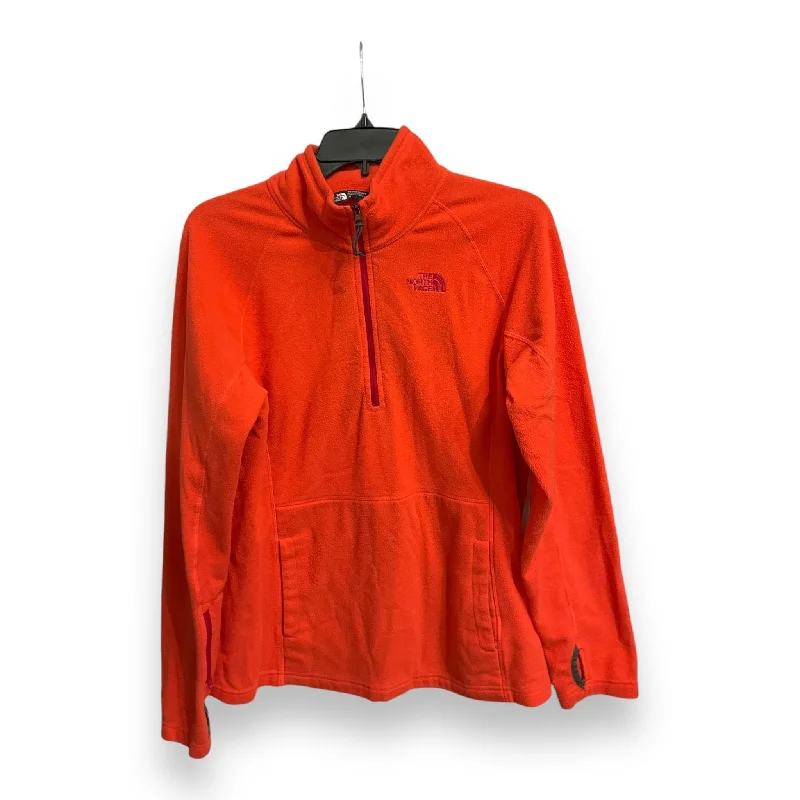 Clearance Sale Athletic Fleece By The North Face In Orange, Size: L