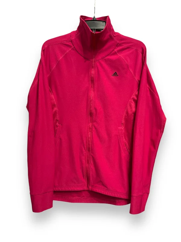 Buy More, Save More Athletic Jacket By Adidas In Pink, Size: M