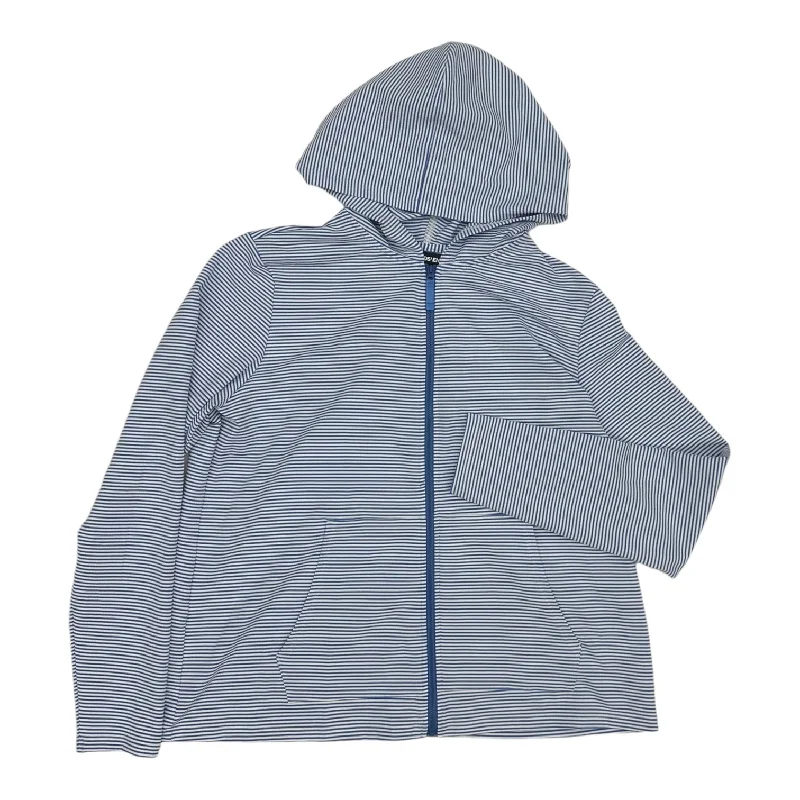 Unmissable Offer Athletic Jacket By Lands End In Blue, Size:Xl