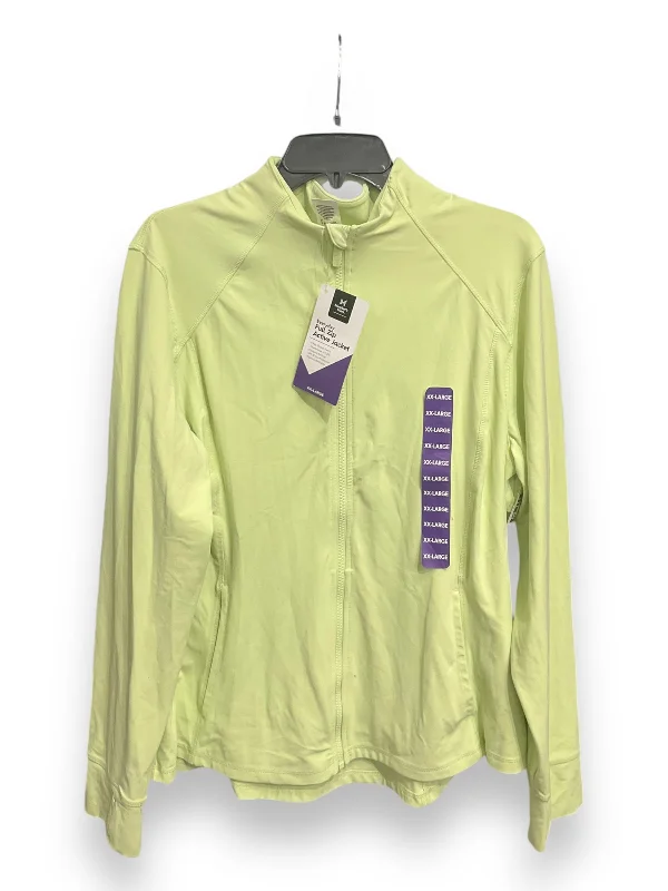 Act Fast Athletic Jacket By Members Mark In Green, Size: Xxl