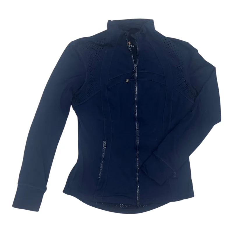 Discount Mania Athletic Jacket By Tangerine In Navy, Size:S
