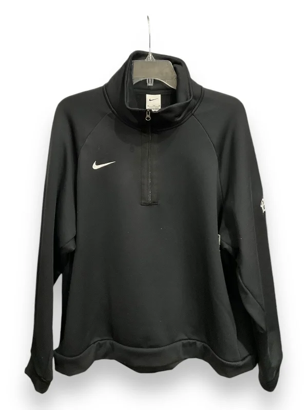Best Seller Athletic Sweatshirt Collar By Nike Apparel In Black, Size: Xl
