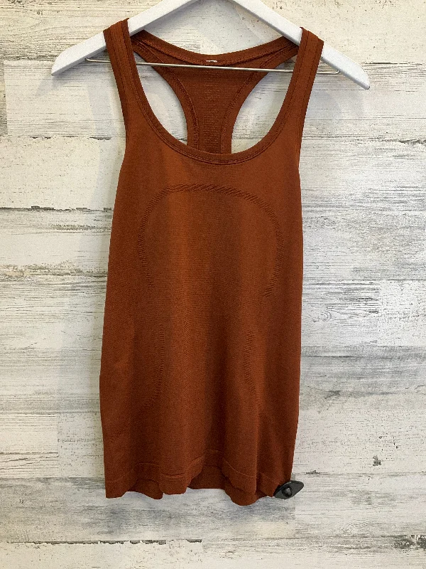 Act Fast Athletic Tank Top By Lululemon In Brown, Size: S