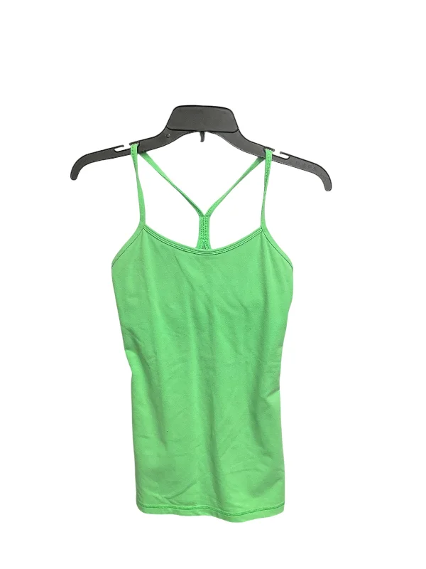 New Deals Athletic Tank Top By Lululemon In Green, Size: 4