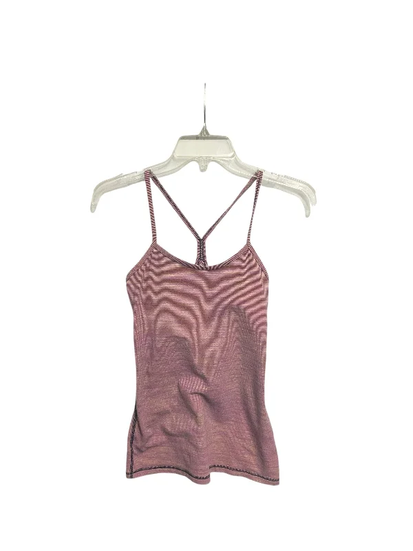 Sale Event Athletic Tank Top By Lululemon In Purple, Size: 4