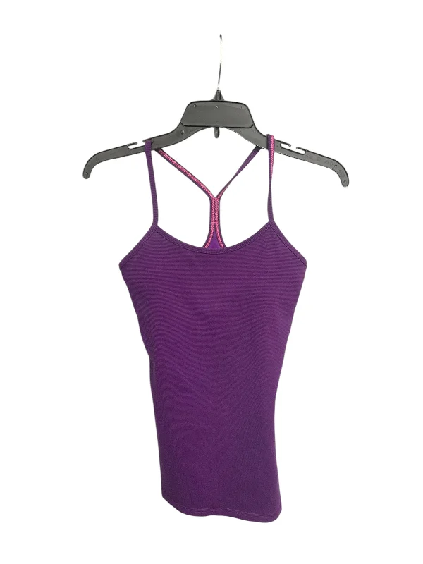 Instant Discount Athletic Tank Top By Lululemon In Purple, Size: 4
