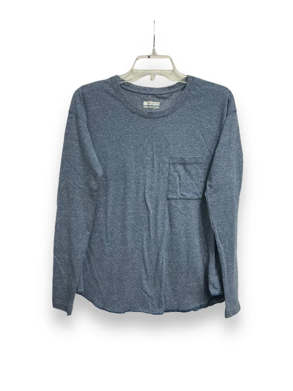 Early Access Athletic Top Long Sleeve Crewneck By Columbia In Blue, Size: M