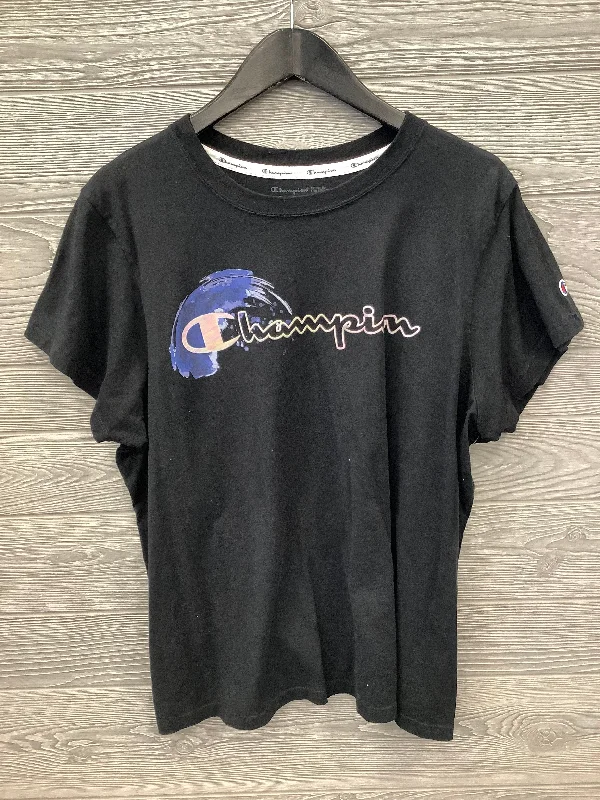 Customer Appreciation Sale Athletic Top Short Sleeve By Champion  Size: 2x