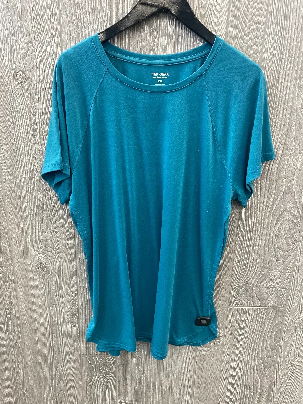 Super Bargain Athletic Top Short Sleeve By Tek Gear  Size: Xxl