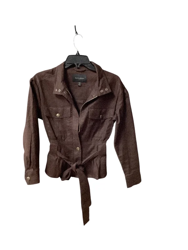 Midnight Madness Blazer By Banana Republic In Brown, Size: Xs
