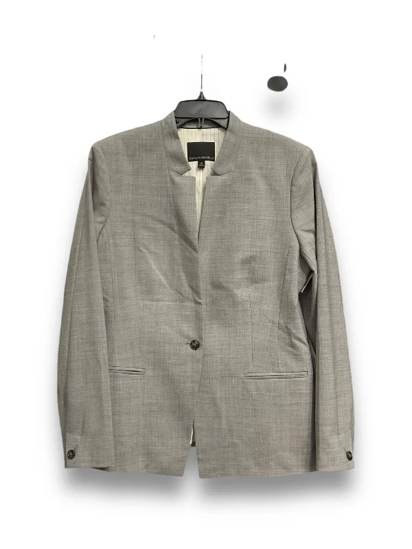 Savings Spectacular Blazer By Banana Republic In Grey, Size: Xl