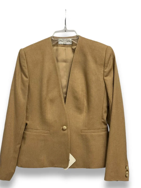 Bargain Blast Blazer By Evan-picone In Brown, Size: M