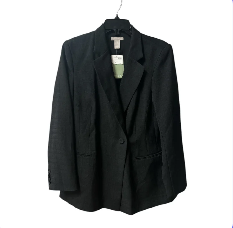 Exclusive Access Blazer By H&m In Black, Size: L