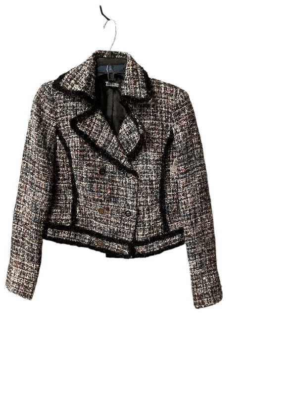 Final Clearance Blazer By New York And Co In Plaid Pattern, Size: S