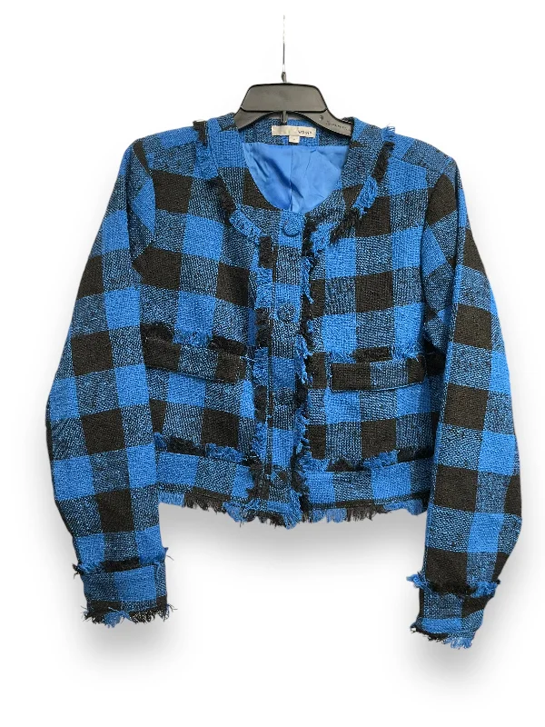 Buy More, Save More Blazer By Wdny In Black & Blue, Size: L