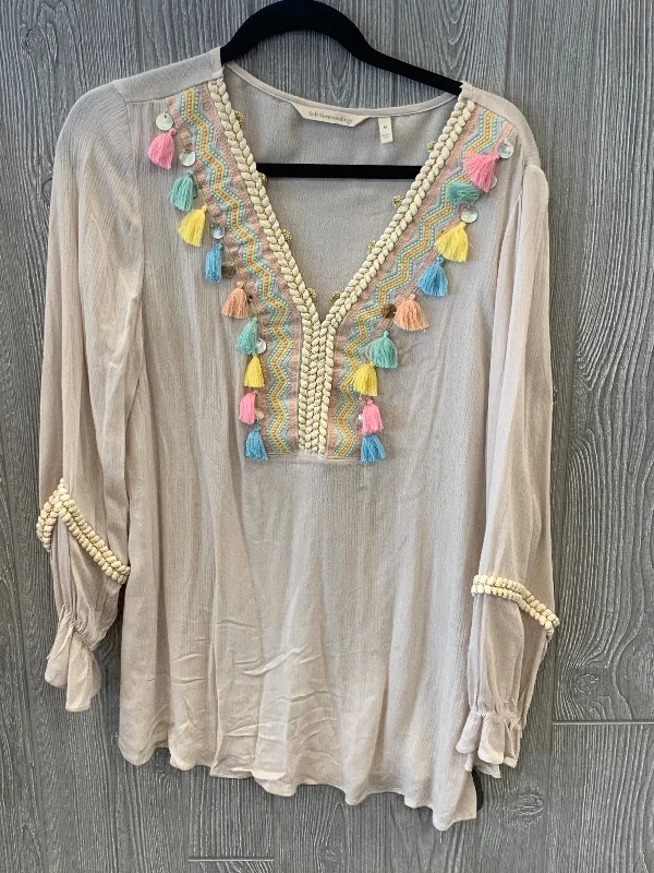 Get It Before It’s Gone Blouse Long Sleeve By Soft Surroundings  Size: M