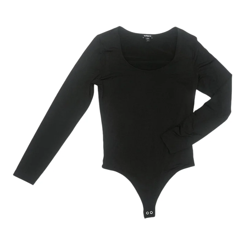Super Sale Bodysuit By Express In Black, Size:M