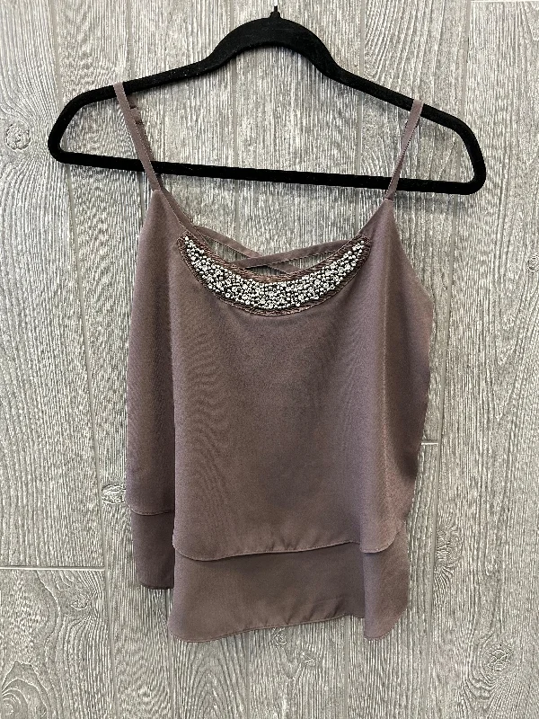 Special Promotion Brown Top Sleeveless Studio, Size S