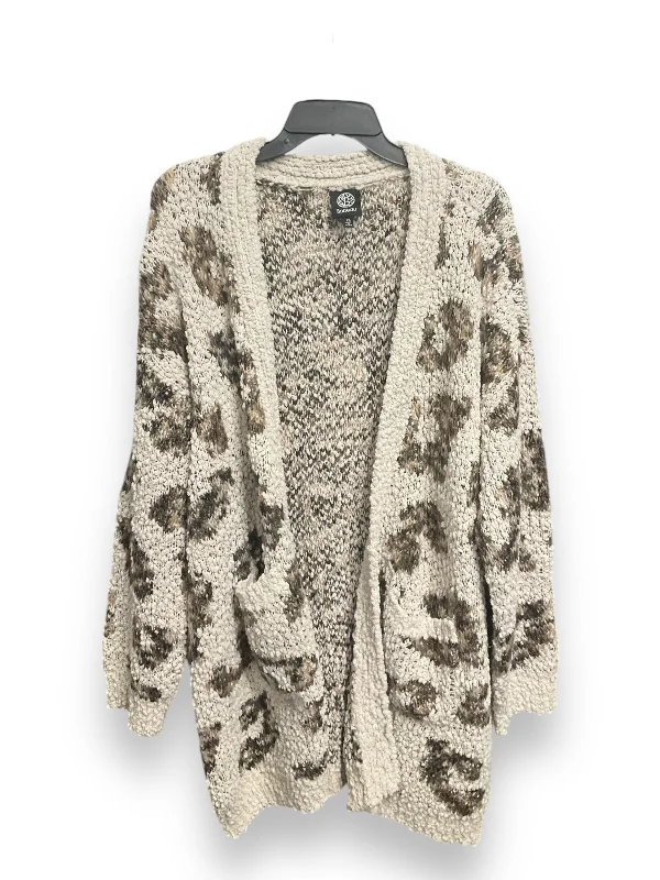 Bargain Bin Cardigan By Bobeau In Multi-colored, Size: 2x