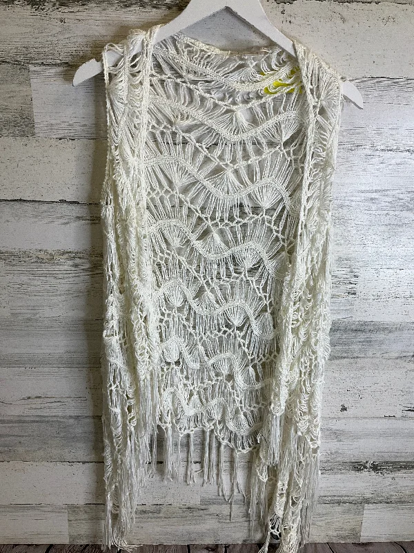 Price Smash Cardigan By Boston Proper In Ivory, Size: Xs