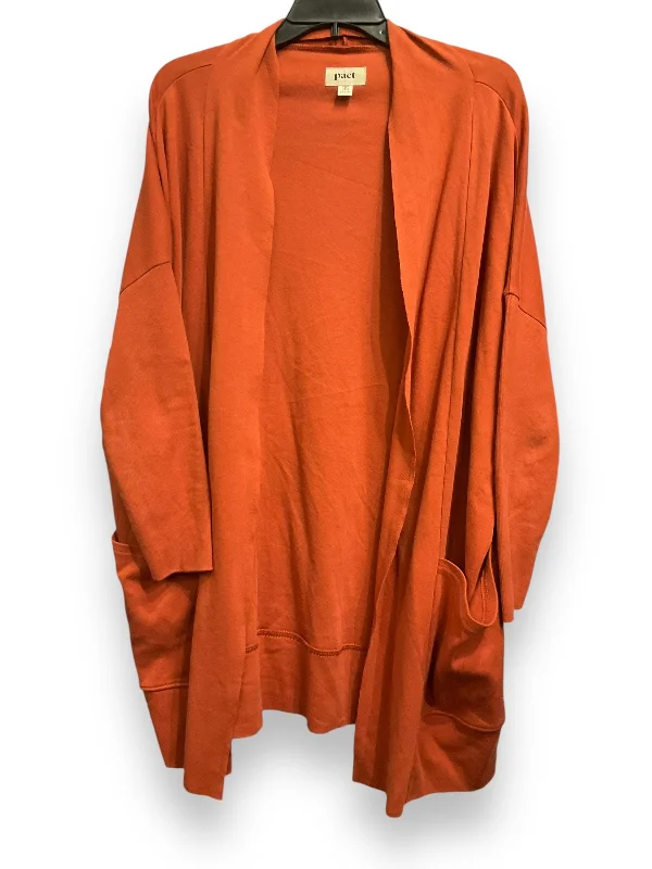 Take Advantage Cardigan By Cmc In Orange, Size: M