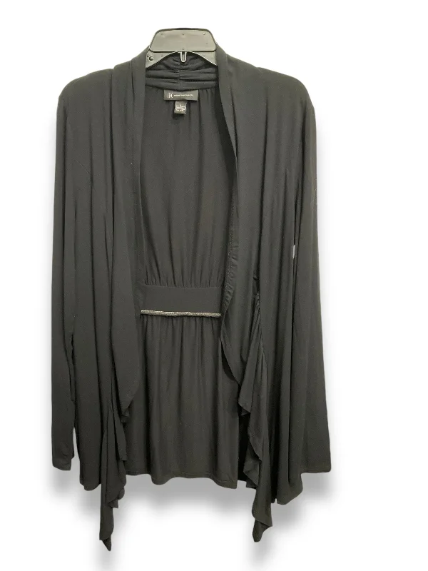 Big Discounts Cardigan By Inc In Black, Size: L