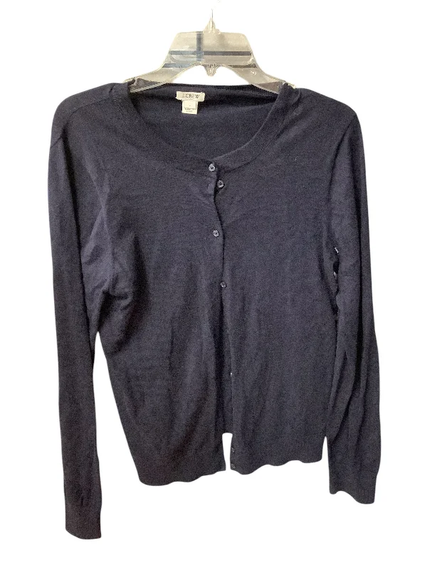 Shop and Save Cardigan By J. Crew In Navy, Size: L