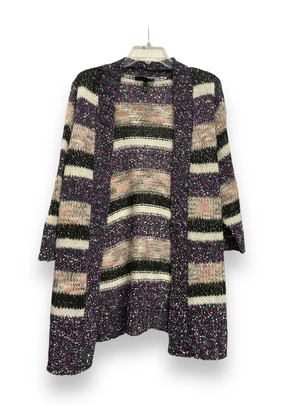 Unbeatable Prices Cardigan By Lane Bryant In Multi-colored, Size: 1x