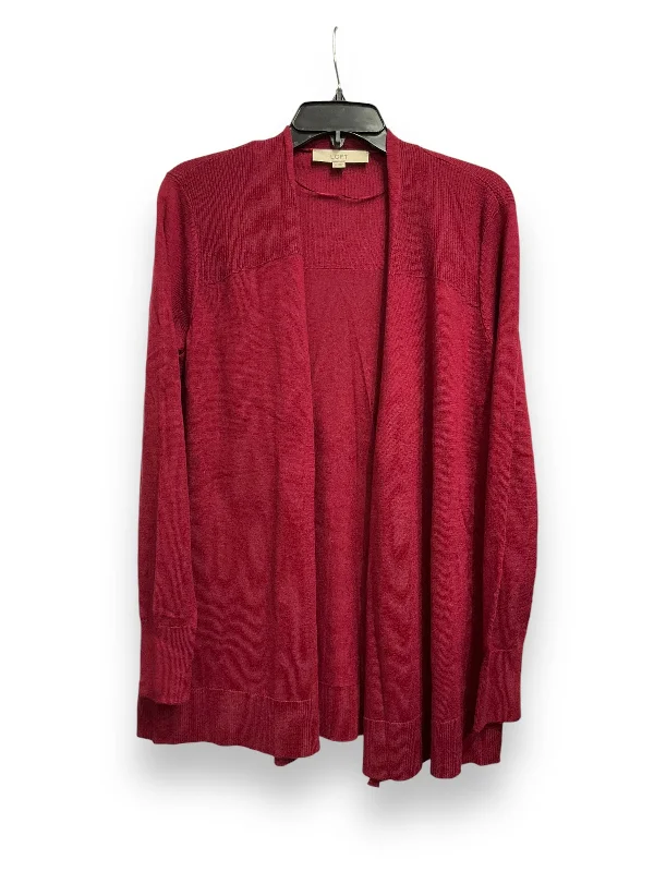 Price Drop Alert Cardigan By Loft In Purple, Size: M