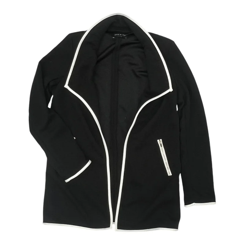 Holiday Sale Cardigan By Premise In Black, Size:M