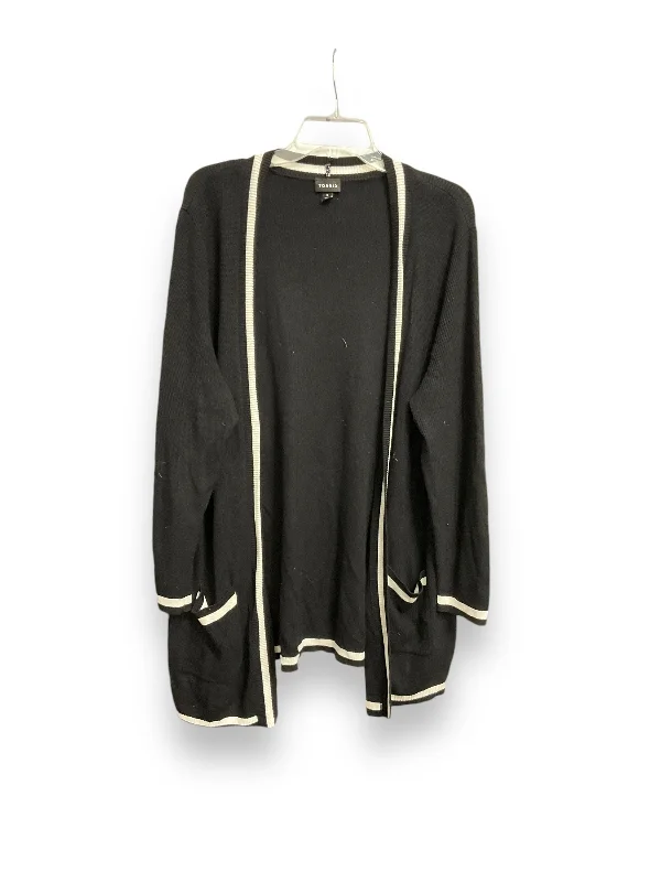 Buy Now Cardigan By Torrid In Black & White, Size: 3x