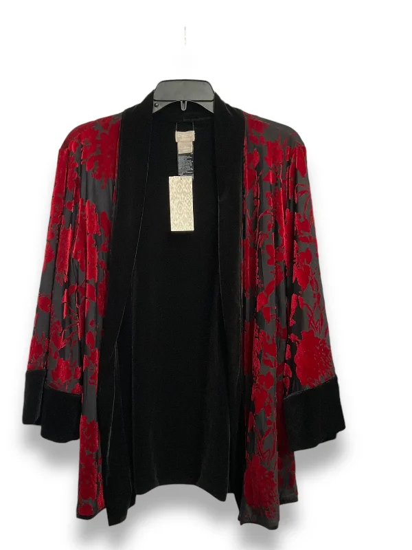 Deal Alert Kimono By Chicos In Multi-colored, Size: L