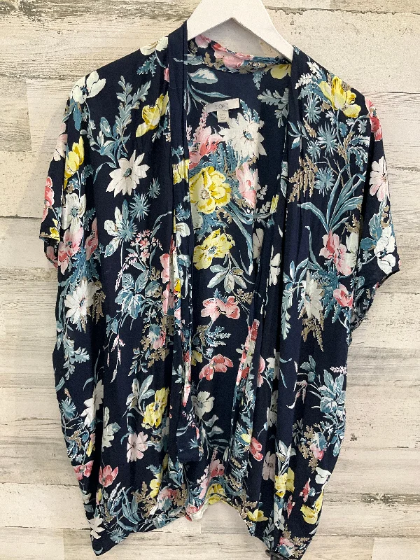 Great Deals Kimono By Loft In Navy, Size: Xs
