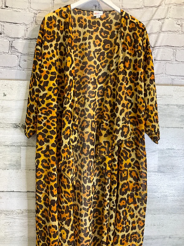 Exclusive Savings Kimono By Lularoe In Animal Print, Size: Onesize