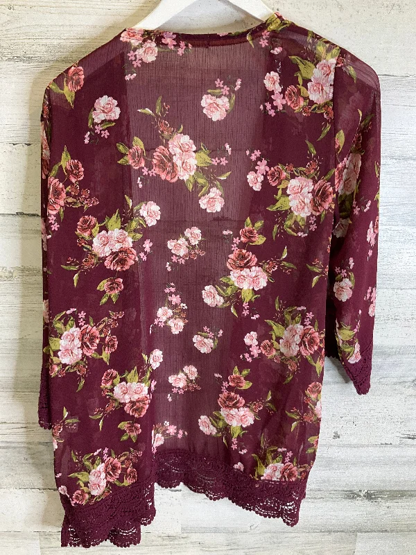 New Markdowns Kimono By Rewind In Multi-colored, Size: M