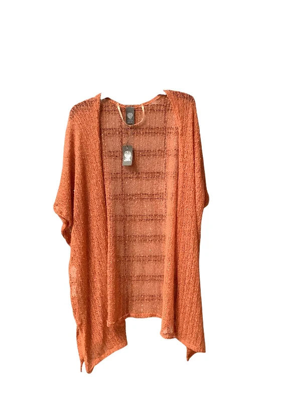 Savings Spectacular Kimono By Vince Camuto In Orange, Size: Onesize